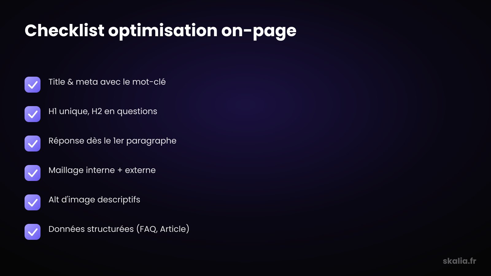 On-page optimization checklist for writing an SEO article that ranks