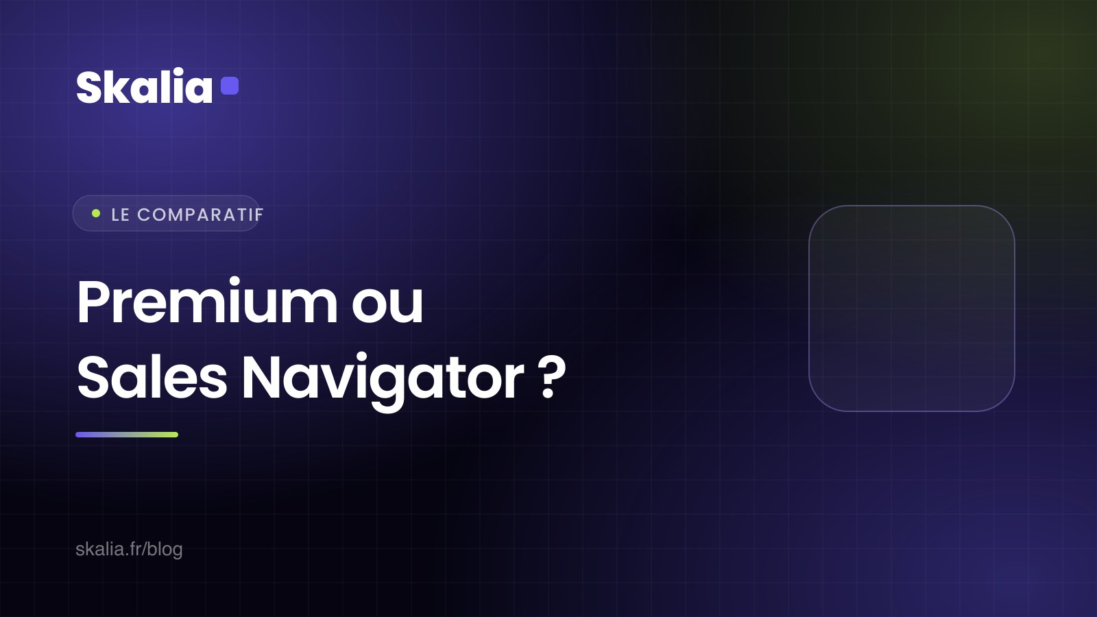 Comparatif LinkedIn Premium et Sales Navigator pour la prospection
