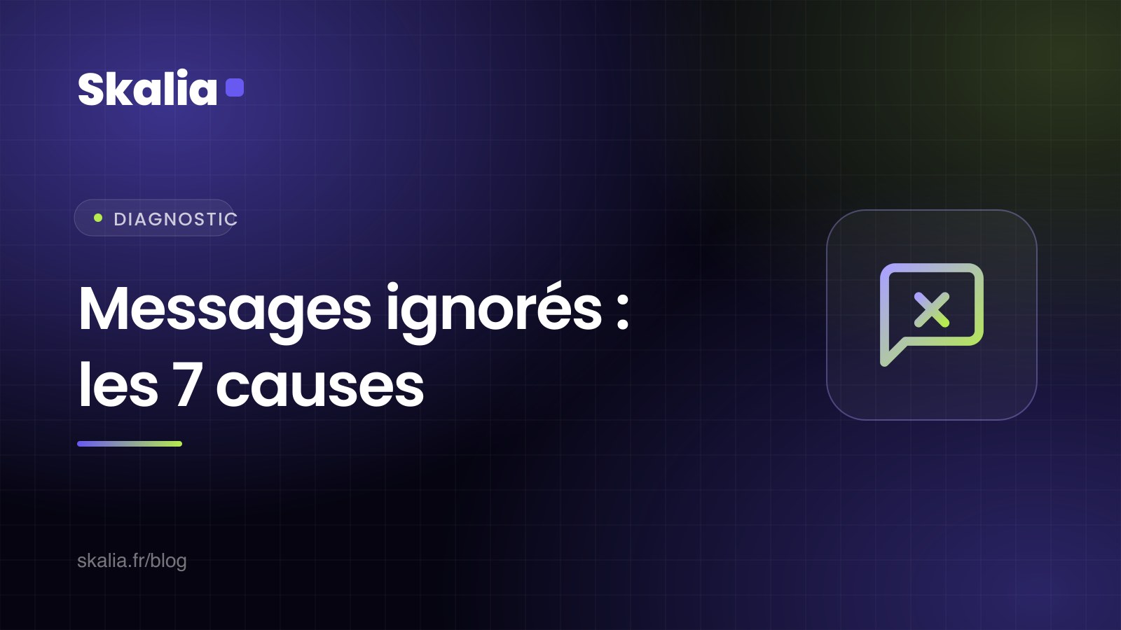 Diagnostic des messages LinkedIn restés sans réponse