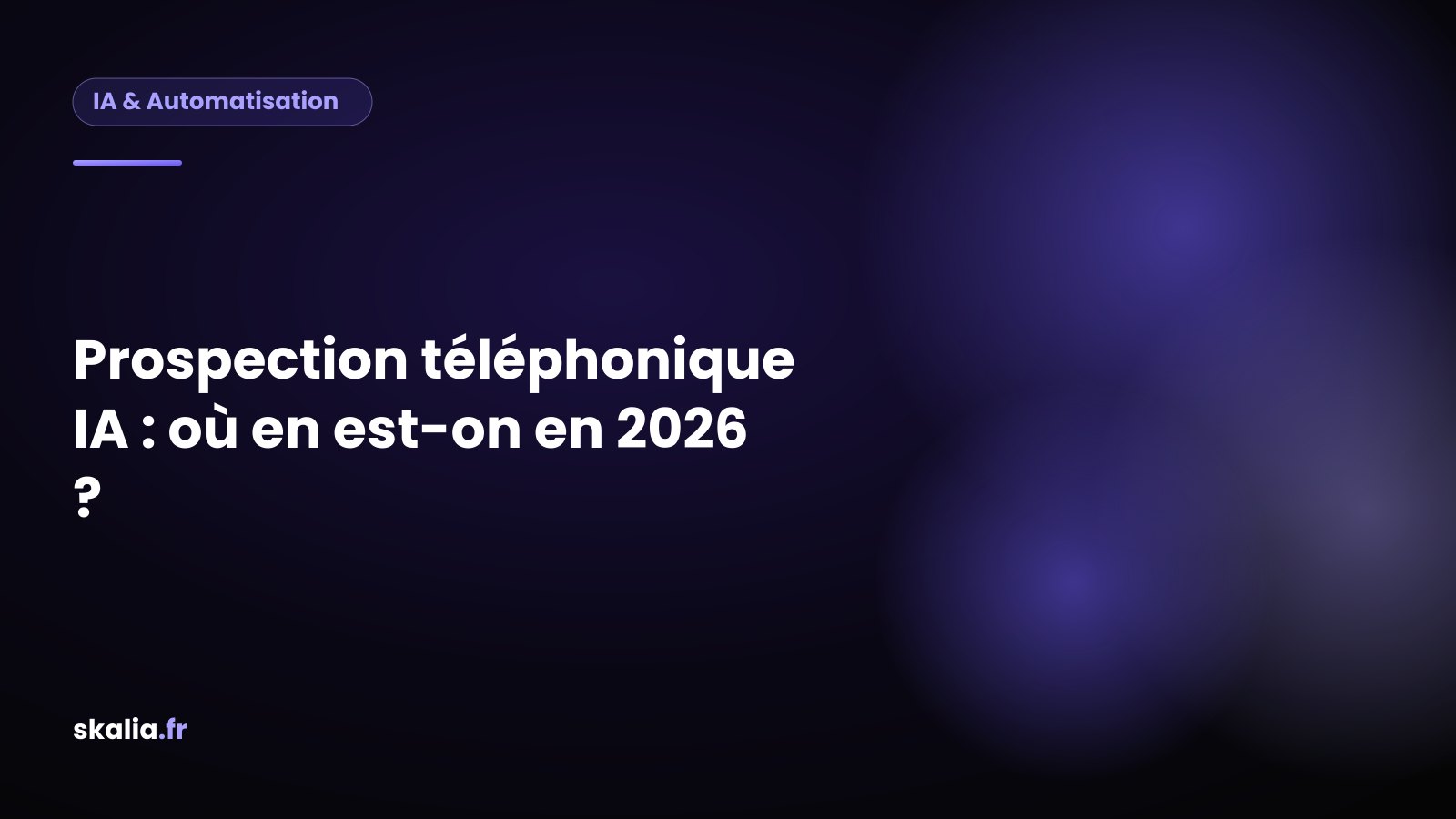 Comparatif appel de prospection téléphonique classique et appel assisté par IA